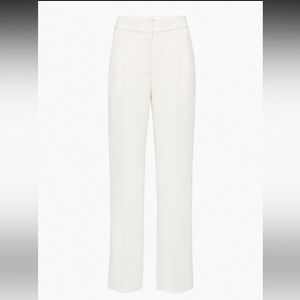 Aritzia Wilfred effortless pant in birch size 4